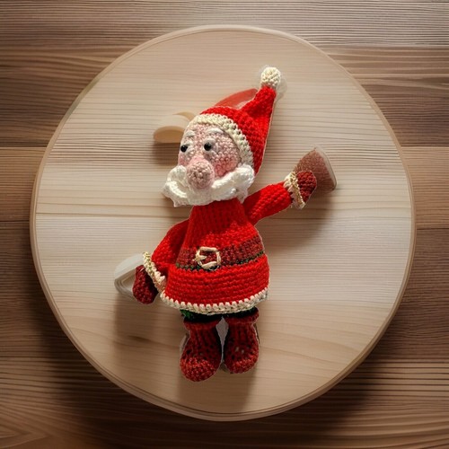 Pupazzo babbo natale uncinetto - babbo,