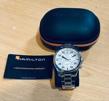 Orologio Uomo Hamilton Khaki Pilot Chrono Quartz Limited Usato 50mm, HM1126