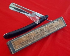 Straight razor/rasoio a mano libera Niazi (Solingen) with box vintage