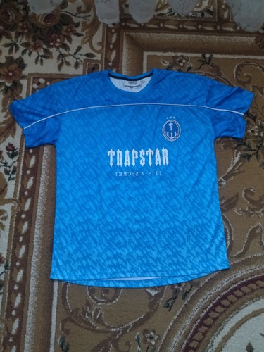 Trapstar shirt blu numero 22 - t-shirt,