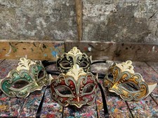 Poker di eye mask veneziane