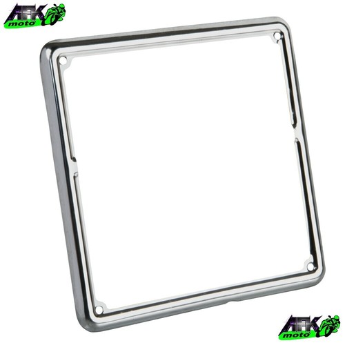 Cornice targa acciaio 18x18 - cornice,