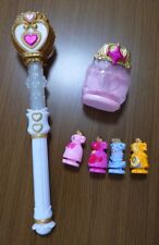 Glitter force Princess power Go giocattolo precario asta profumo set chiave bacchetta bacchetta ANIME