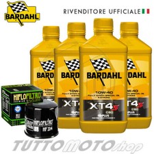 TAGLIANDO BARDAHL XTS XT-S C60 10W40 FILTRO OLIO SUZUKI GSX-R 1000 2005-2008