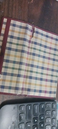 Daks beige checks borgogna - daks,