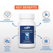 Integratore di lumbrochinasi