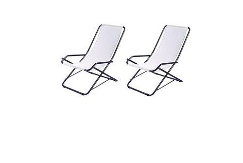 Coppia sdraio giardino - sdraio, da