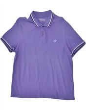 Polo uomo LOTTO grande viola