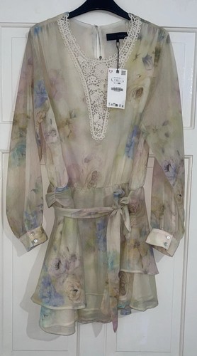 Abito zara multicolore stampa - abito,