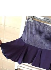 MINIGONNA VIOLA A GODÉ TG S