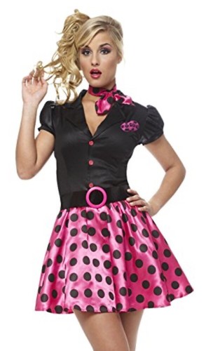 Costume bambina sock hop anni - costume,