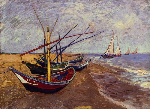 Van gogh barche alla - alla, deriva