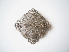 Vintage spilla colore argento - vintage,