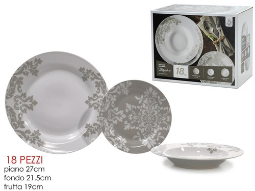 Servizio tavola piatti pz - servizio,