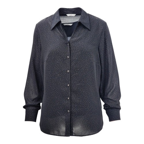 Camicia semitrasparente