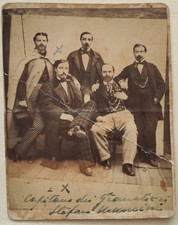 Capitano dei Granatieri Stefano Mancini medaglia d'argento al valore (1870 ca.)