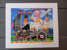 Pino Procopio - Serigrafia polimaterica originale numerata e firmata