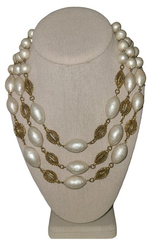 Collana vintage florenza perle - collana,