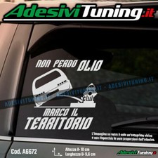 Adesivo Fiat 500 Non Perdo