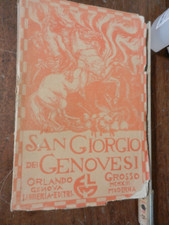 2) GENOVA ORLANDO GROSSO SAN GIORGIO DEI GENOVESI 1924