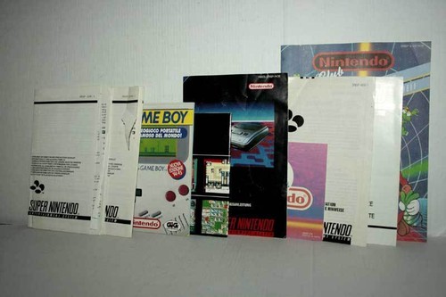 Nintendo manuali vari usati - nintendo,