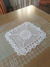 Centro de mesa a ganchillo