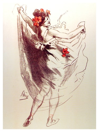 Poster ballerina vintage - ballerina,