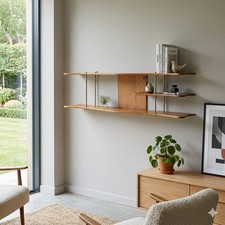 Etagere Pensile Vintage Noce