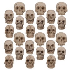 60 mini teschi: piccoli ornamenti gotici in resina a forma di teschio per