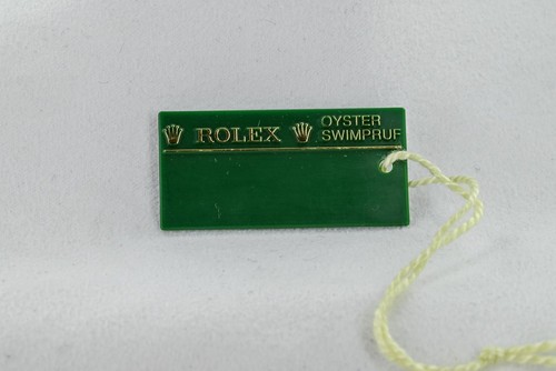 Rolex green swing tag - rolex,