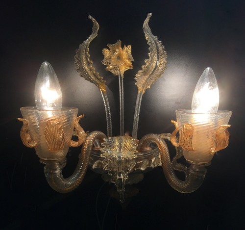 Applique murano coppia - applique, di