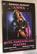 Anna Quel Particolare Piacere DVD Edwige Fenech Carnimeo Come da Foto