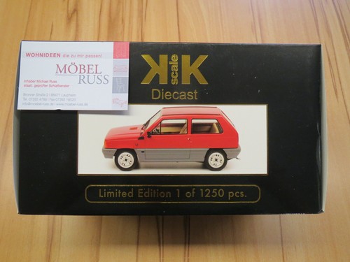 Fiat panda 1980 rosso - panda,