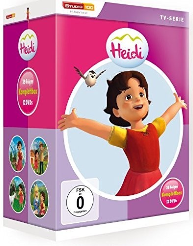 Heidi komplettbox dvd - heidi, (cgi)