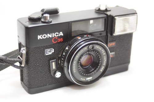 Konica c35 point shoot - &,