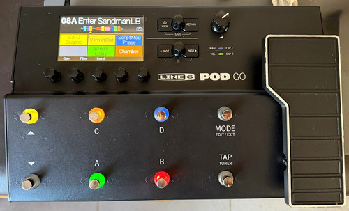 Line pod guitar - go,