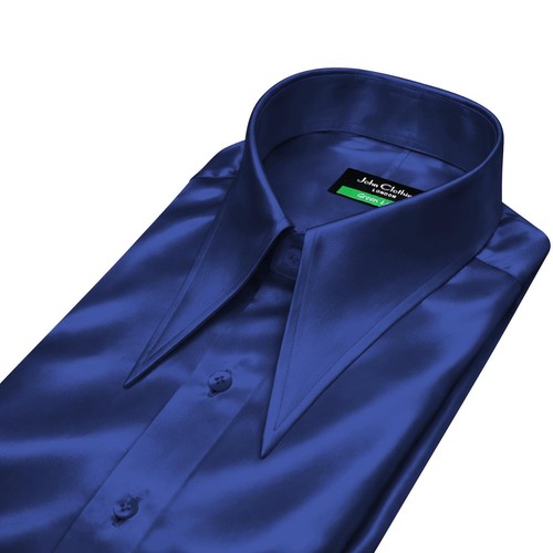 Camicia uomo lusso - blu, navy