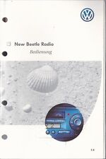 VW NEW BEETLE Radio Manuale