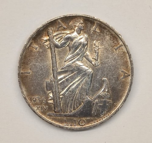 Moneta lire 1936 impero - moneta,