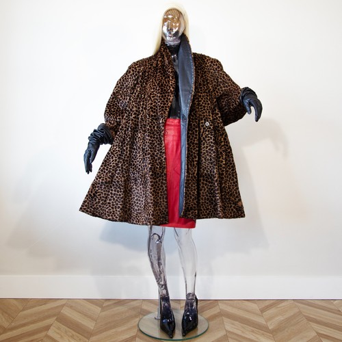 Cappotto reversibile pelle
