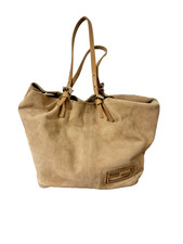 Vintage Fendi Suede Handbag