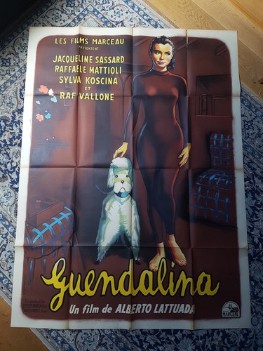 Affiche 1957 guendalina - affiche,