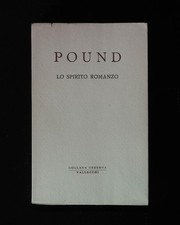 Pound Ezra Lo spirito del romanzo
