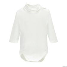 BODY LUPETTO NEONATO BAMBINO ELLEPI ART 2800 MANICA LUNGA IN CALDO COTONE 