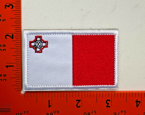 Malta flag patch - malta,