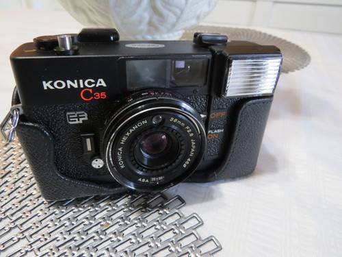Konica c35 film camera - c35,