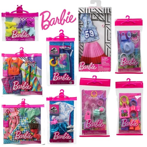 Set accessori barbie abiti - set,