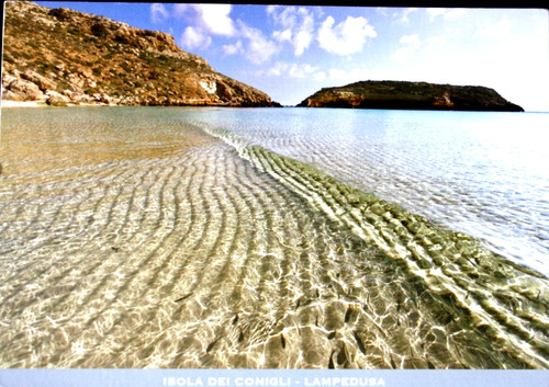 Cartolina lampedusa - cartolina,