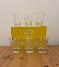 CRODINO 6 Bicchieri in vetro -