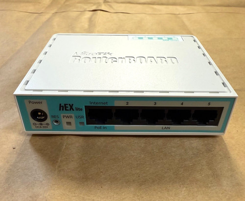 Mikrotik hex lite rb750r2 - mikrotik,